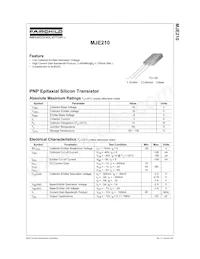 MJE210STU Datasheet Page 2