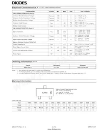 MMST5401-7 Datasheet Page 2