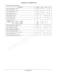 MSB92WT1 Datasheet Page 2
