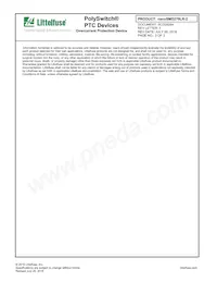 NANOSMD270LR-2 Datasheet Page 3