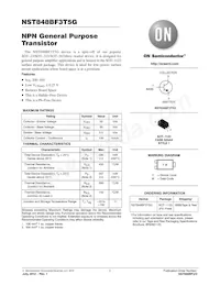 NST848BF3T5G Datenblatt Cover