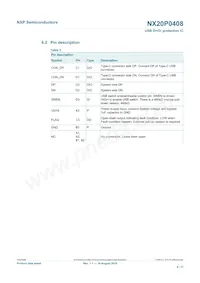 NX20P0408UKZ Datasheet Page 4