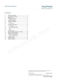 NX20P0408UKZ Datasheet Page 17