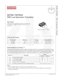 NZT660 Datasheet Pagina 2