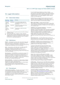 PBHV3160ZX Datasheet Page 12