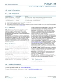 PBHV8140Z Datasheet Pagina 12