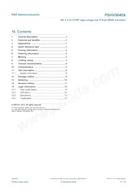 PBHV9040X Datasheet Pagina 15