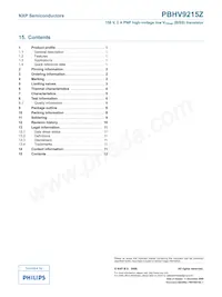 PBHV9215Z Datasheet Pagina 13