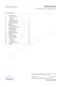 PBSS301ND Datasheet Pagina 15