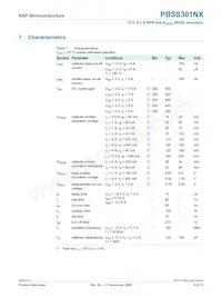 PBSS301NX Datasheet Page 7