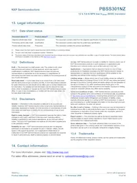 PBSS301NZ Datasheet Pagina 14