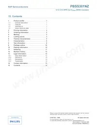 PBSS301NZ數據表 頁面 15