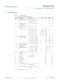 PBSS301PD數據表 頁面 7