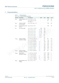 PBSS303ND Datasheet Page 8