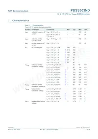 PBSS303ND Datenblatt Seite 8