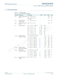 PBSS303PD Datasheet Page 8