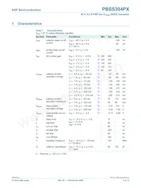 PBSS304PX Datasheet Page 7