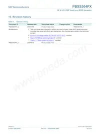 PBSS304PX Datasheet Page 14