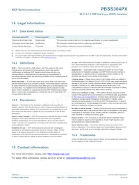 PBSS304PX Datasheet Page 15