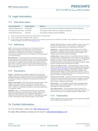 PBSS304PZ Datasheet Page 14