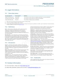 PBSS305NX Datasheet Page 15