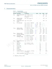 PBSS305PD Datasheet Page 8