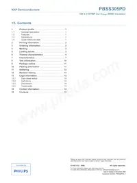 PBSS305PD數據表 頁面 16