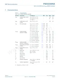 PBSS306NX Datasheet Page 7