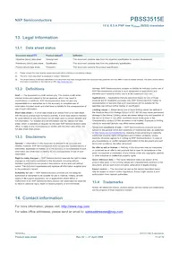 PBSS3515E Datasheet Page 12