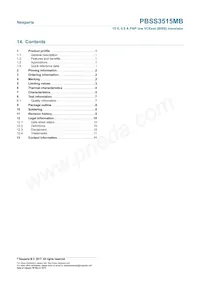 PBSS3515MB Datasheet Page 12