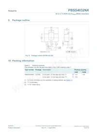 PBSS4032NX Datasheet Page 10