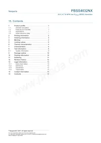 PBSS4032NX Datasheet Page 15