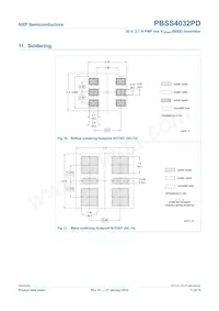 PBSS4032PD Datasheet Pagina 12