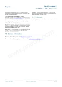 PBSS4041NZ Datasheet Page 14