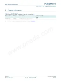 PBSS4160V Datasheet Page 12