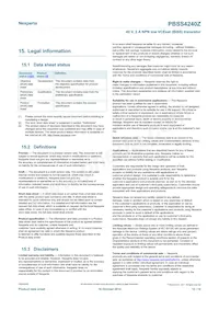 PBSS4240ZF Datasheet Page 12