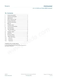 PBSS4240ZF Datasheet Page 14