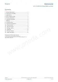 PBSS4320X Datasheet Page 13