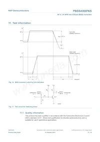 PBSS4360PASX Datasheet Page 13