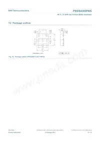 PBSS4360PASX Datasheet Page 14