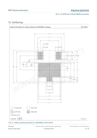 PBSS4360PASX Datasheet Page 15