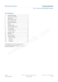 PBSS4360PASX Datasheet Page 19