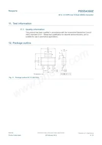 PBSS4360ZX數據表 頁面 9