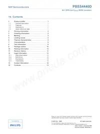 PBSS4440D Datasheet Page 14