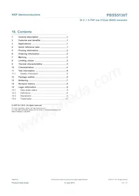 PBSS5130T Datasheet Pagina 12