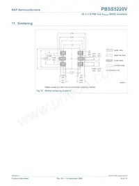 PBSS5220V數據表 頁面 11