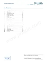 PBSS5220V Datasheet Page 14