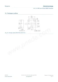 PBSS5230QAZ數據表 頁面 12