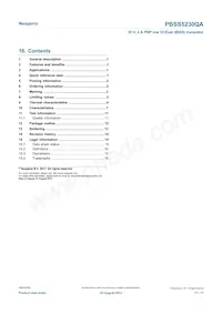 PBSS5230QAZ Datasheet Page 17