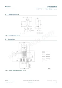 PBSS5240XX Datasheet Page 8